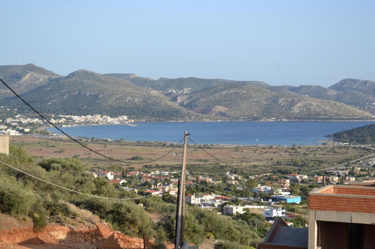 "Stergiou Luxury Apartments" Με Κοινη Πισινα Saronida Dış mekan fotoğraf