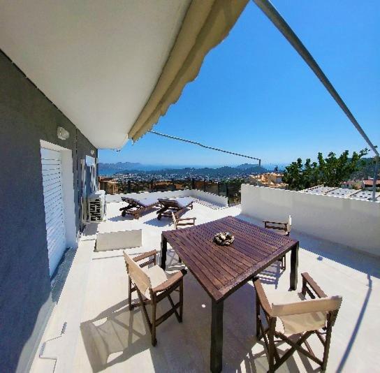 "Stergiou Luxury Apartments" Με Κοινη Πισινα Saronida Dış mekan fotoğraf
