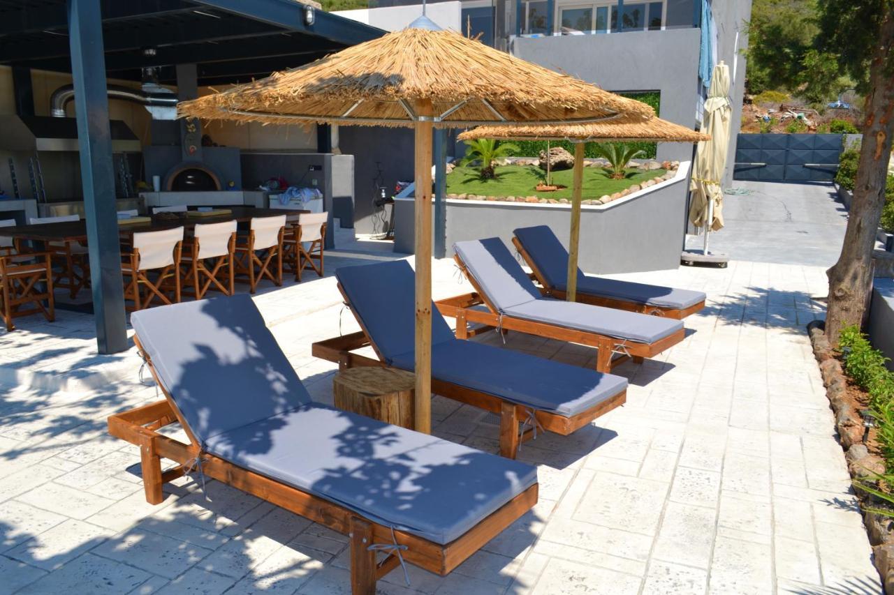 "Stergiou Luxury Apartments" Με Κοινη Πισινα Saronida Dış mekan fotoğraf